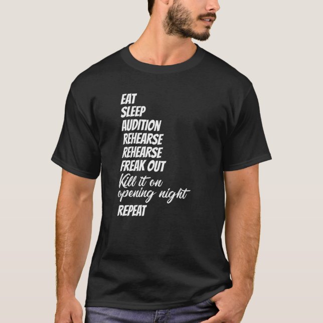 Camiseta Coma o Teatro Musical do Sono Vida Geek (Frente)