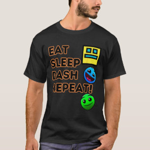 Camiseta Coma O Travamento Do Sono Repetir A Geometria Do J