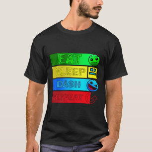 Camiseta Coma O Travamento Do Sono Repetir A Geometria Do J
