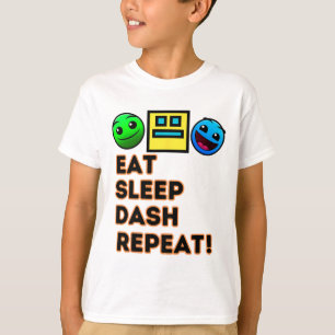 Camiseta Coma O Travamento Do Sono Repetir A Geometria Do J
