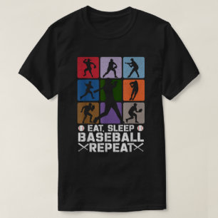 Camiseta Coma o ventilador do jogador desportivo de repetiç