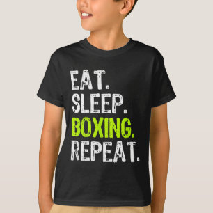 Camiseta Coma o ventilador do treinador da caixa de repetiç
