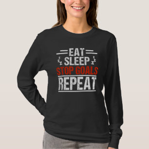 Camiseta Coma Objetivos de Interrupção do Sono Repetir Fute