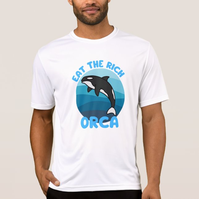Camiseta coma orca rica (Frente)