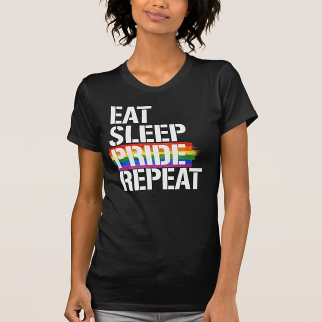 Camiseta Coma Orgulho Dormir Repita (Frente)