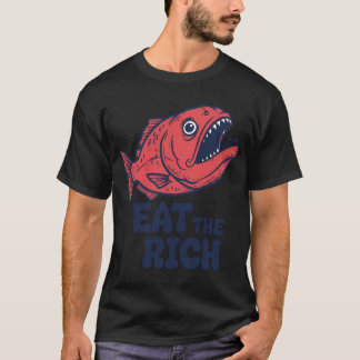 Camiseta Coma os ricos, predatório, socialismo, funnyfits70