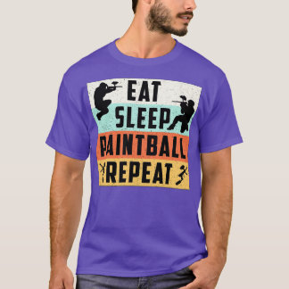 Camiseta Coma Paintball Repete Softair Sports Lover
