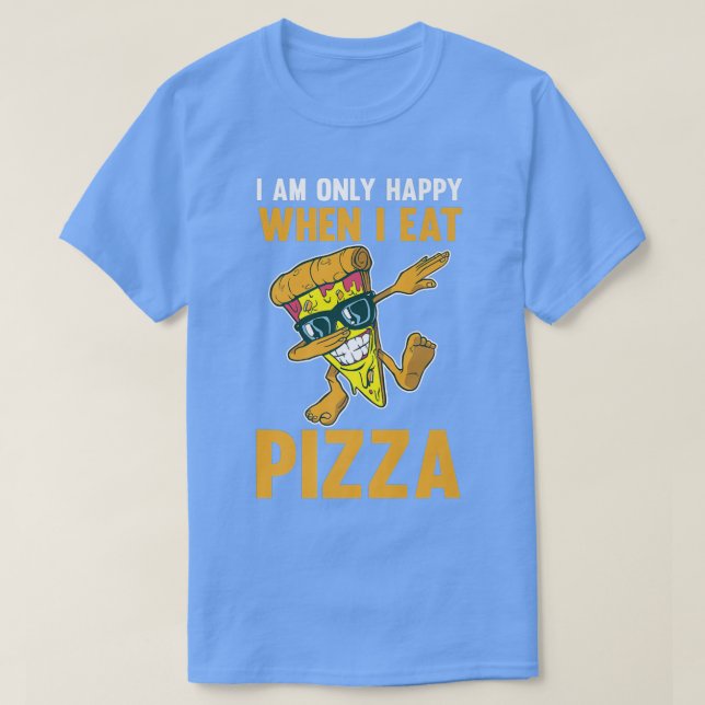 Camiseta Coma Pizza Premium (Frente do Design)
