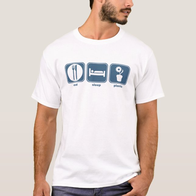 Camiseta coma plantas do sono (Frente)