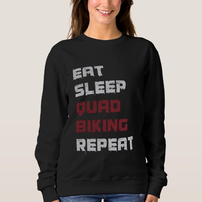 Camiseta Coma Quad Biking Repetit. Quad Riding ATV Quatro (Frente)