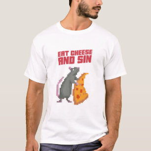 Camiseta Coma Queijo E Peque