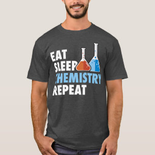 Camiseta Coma Química do Sono Repete Química Estudante de C