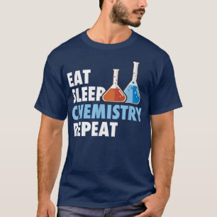 Camiseta Coma Química do Sono Repete Química Estudante de C