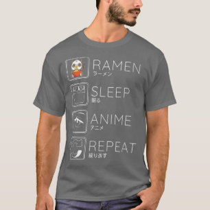 Camiseta Coma Ramen Anime Panda Noodles Kawaii Japanes