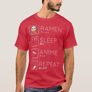 Camiseta Coma Ramen Anime Panda Noodles Kawaii Japanes