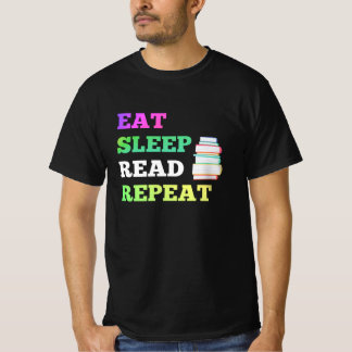 Camiseta Coma Repetição de Leitura de Suspensão para Manuai