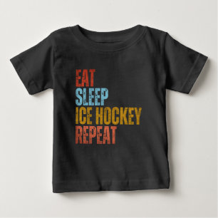 CAMISETA COMA REPETIÇÃO DO CHOQUE DE GELO DE SONO