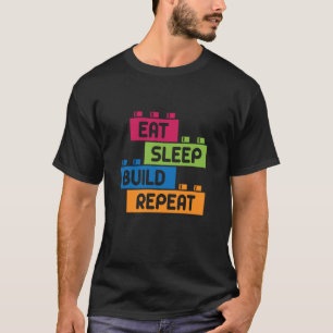 Camiseta Coma Reproduza Repetições Compilação Compilação Re