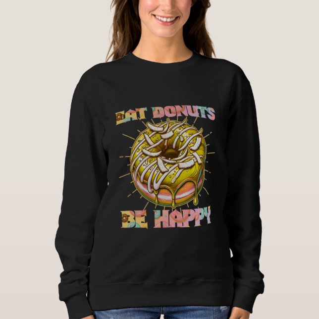 Camiseta coma rosquinhas felizes (Frente)