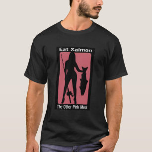 Camiseta Coma Salmão A Outra Carne Rosa