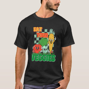 Camiseta Coma seu mercado de verduras fazendeiros do mundo 