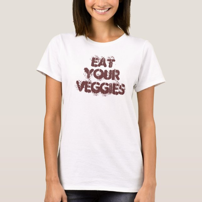 Camiseta Coma seus vegetarianos (Frente)