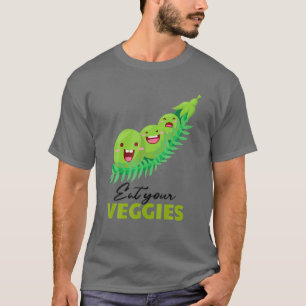 Camiseta Coma Seus Veggies Edamame Vegan Vegetable F