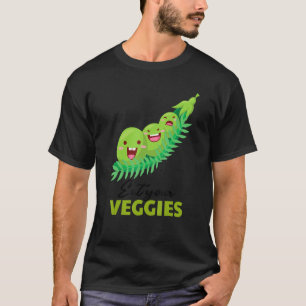 Camiseta Coma Seus Veggies Edamame Vegan Vegetable F