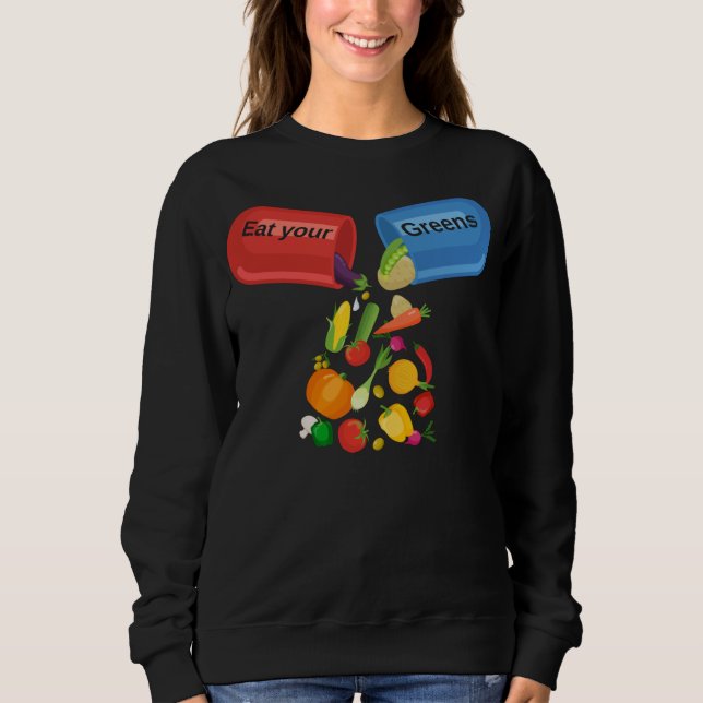 Camiseta Coma Seus Verdes Veggie Pill Nutrition Saudável Co (Frente)