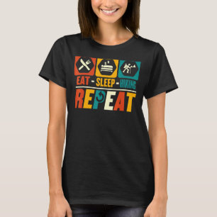 Camiseta Coma Sleep Caminhando Repetidamente Caminhando Hik