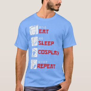 Camiseta Coma Sleep Cosplay Anime Lover Manga Otaku Japonês