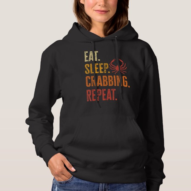 Camiseta Coma Sleep Crabbing Repete Crab Hunter (Frente)