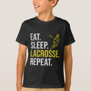 Camiseta Coma Sleep Lacrosse Repete Equipe Esportiva Oferec