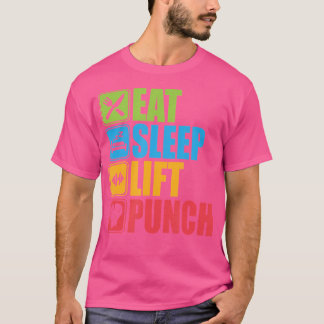 Camiseta Coma Sleep Lift Punch - Workout Boxing Artes Marci
