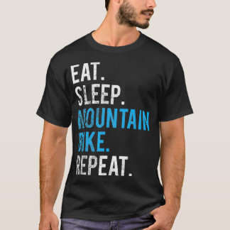Camiseta Coma Sleep Mountain Bike Repete Montanha Biking
