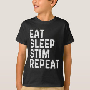 Camiseta Coma Sleep Stik Repete Autismo Sensibilização Cria