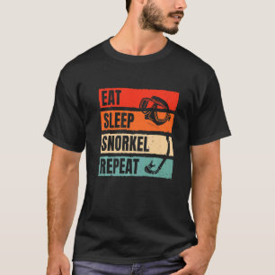 Camiseta Coma Snorkel Repetindo Scuba Diver Merging Snorke