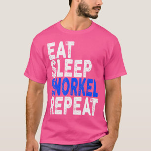 Camiseta Coma Snorkel Repetir Mergulho