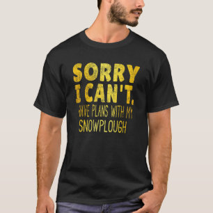 Camiseta Coma Snowplow Repetir Texto Dourado Snow Plow T