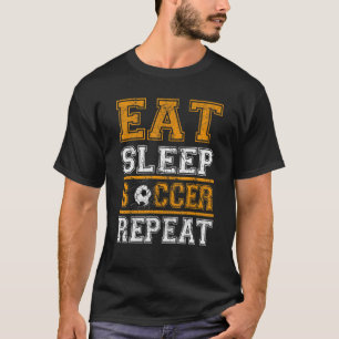 Camiseta Coma Soccer do Sono Repetir Futebol