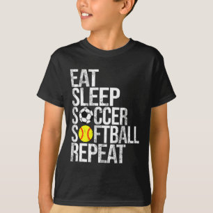 Camiseta Coma Sonho Futebol Mole Repita Divertido Ll