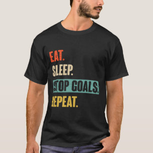 Camiseta Coma Sonho Pare Objetivos Repita Goleiro Futebol H