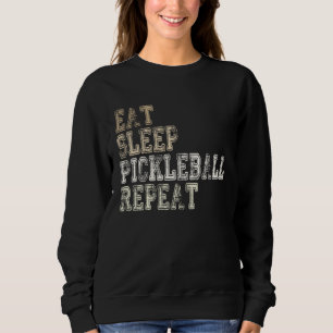 Camiseta Coma Sonho Pickleball Repita Dizendo Pickleball Jo