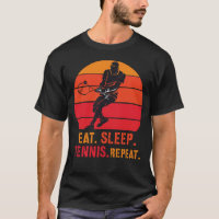 Coma Sonho Tênis Repita Pôr do Sol Retrô