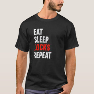Camiseta Coma Sonho Trancas Repita Chaveiro Trabalhador de