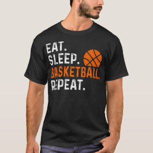 Camiseta Coma Sono Basquete Repete Jogada Engraçada de Basq