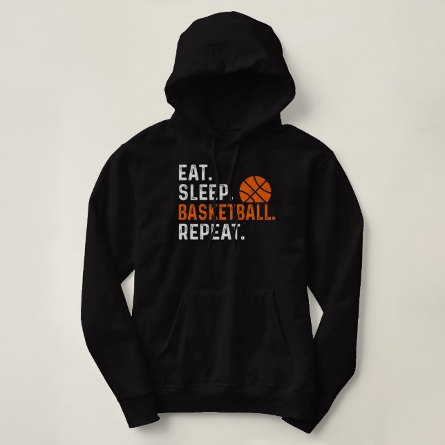 Camiseta Coma Sono Basquete Repete Jogada Engraçada de Basq (Frente do Design)