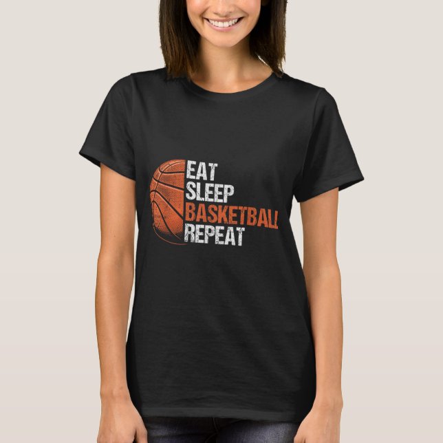 Camiseta Coma Sono Basquete Repete Jogada Engraçada de Basq (Frente)