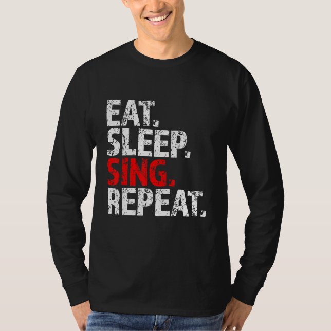 Camiseta Coma Sono Cantando Repetir Vox Frontman Vox Vocali (Frente)