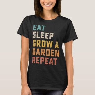 Camiseta Coma Sono Faça Um Jardim Repetir Jogo Engraçado 4